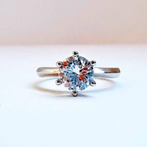 Anillo Solitario Liso