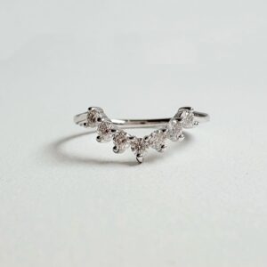 CORONA LADY CON PIEDRA A ELEGIR  925